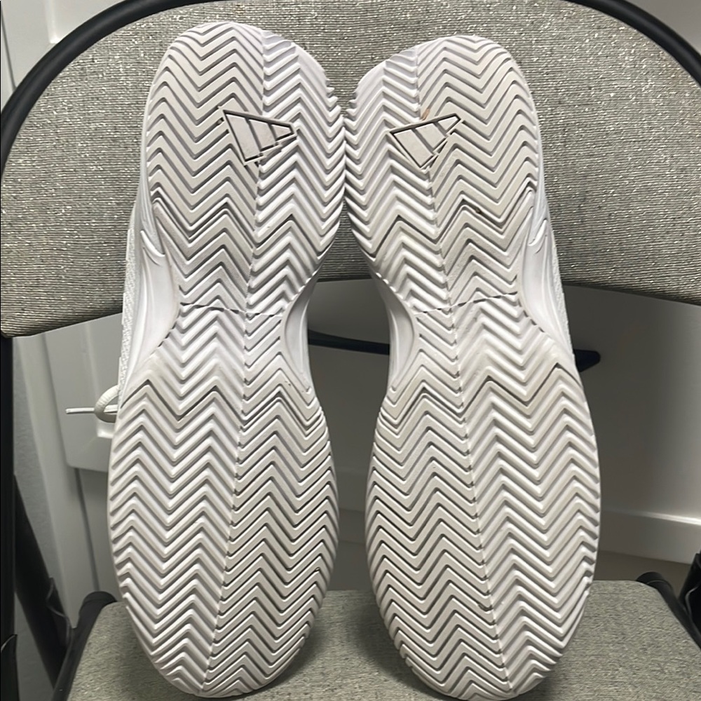 Adidas All-White Performance Sneakers - Picture 4 of 4